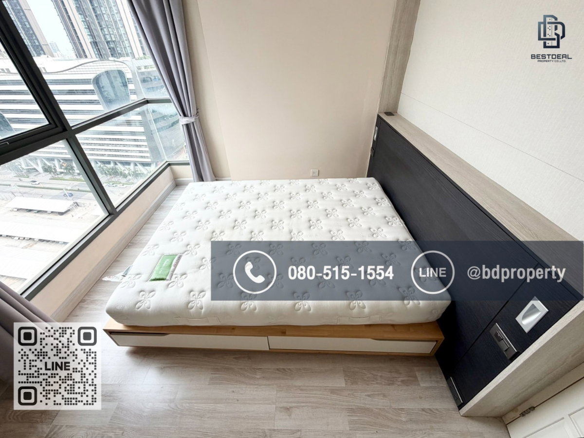 รูป Bestdeal ให้ด่วน!!! 2 ห้องนอน ราคา 23,000 บาท/เดือน ห้องสวย Fully Furnished "IDEO MOBI RAMA 9" ใกล้MRTและเซ็นทรัลพระราม 9 เพียง 80 ม. - รูปที่ 6/15
