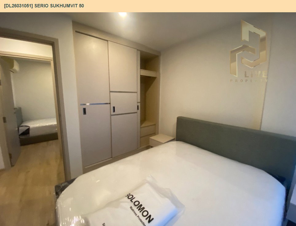 รูป DL26031051 ให้เช่าคอนโด เซอริโอ้ สุขุมวิท 50 (Serio Sukhumvit 50 ) ใกล้ BTS อ่อนนุช พร้อมเข้าอยู่ โทรด่วน 0842740999 LineID @523dslwi - รูปที่ 3/9