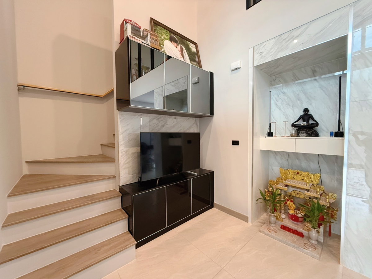 รูป ขายทาวน์โฮม 4 ชั้น หลังมุม หมู่บ้าน นิว โคฟ นอร์ธ ราชพฤกษ์ Nue Cove North Ratchapruek ติดโลตัส นอร์ธ ราชพฤกษ์ - รูปที่ 13/28