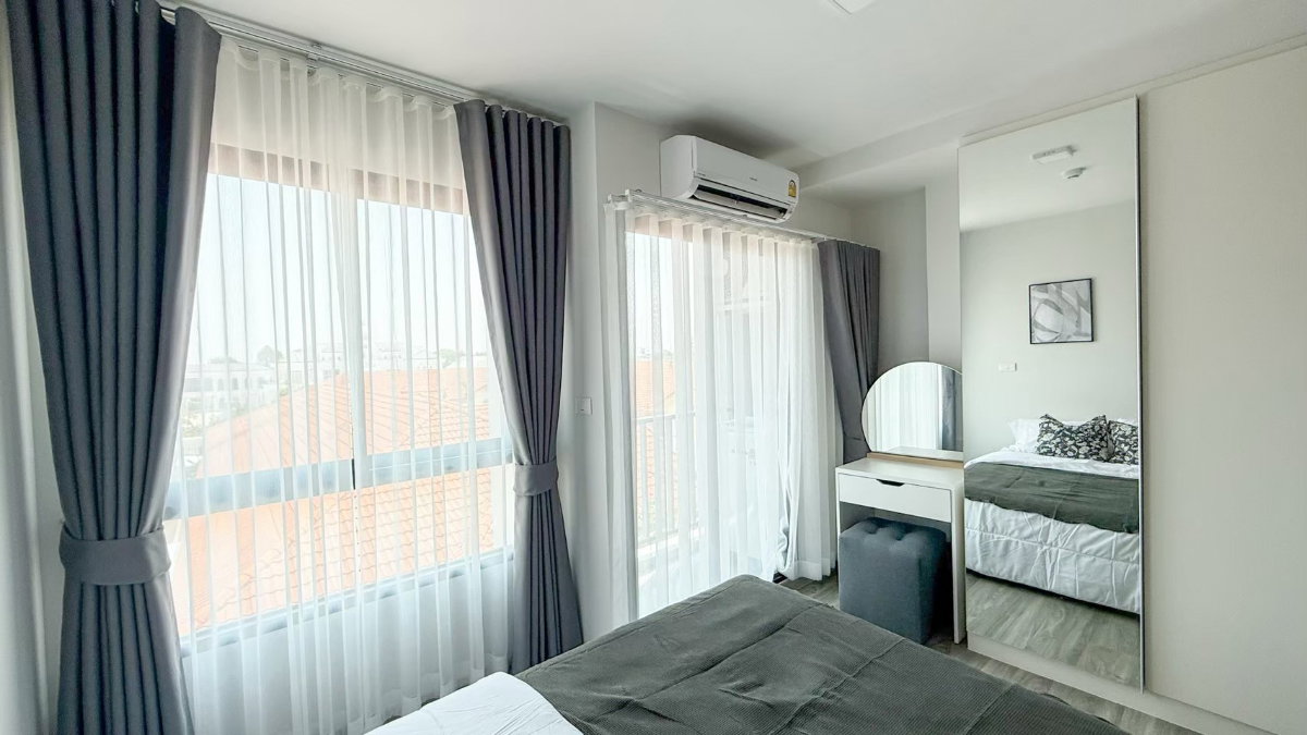 รูป ให้เช่า Monte รังสิต🌟 ตกแต่งครบ!!ใกล้มหาวิทยาลัยรังสิต รถไฟฟ้าสายสีแดงสถานีหลักหก เดินทางสะดวกสบาย ‼️  - รูปที่ 4/12