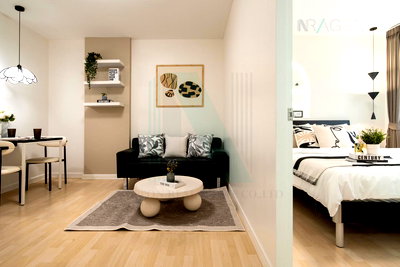 Condos for sale : 📌 For Sell Condo DCONDO RAM INTRA Building , Floor 4,1 bed room, Room size 30 sqm