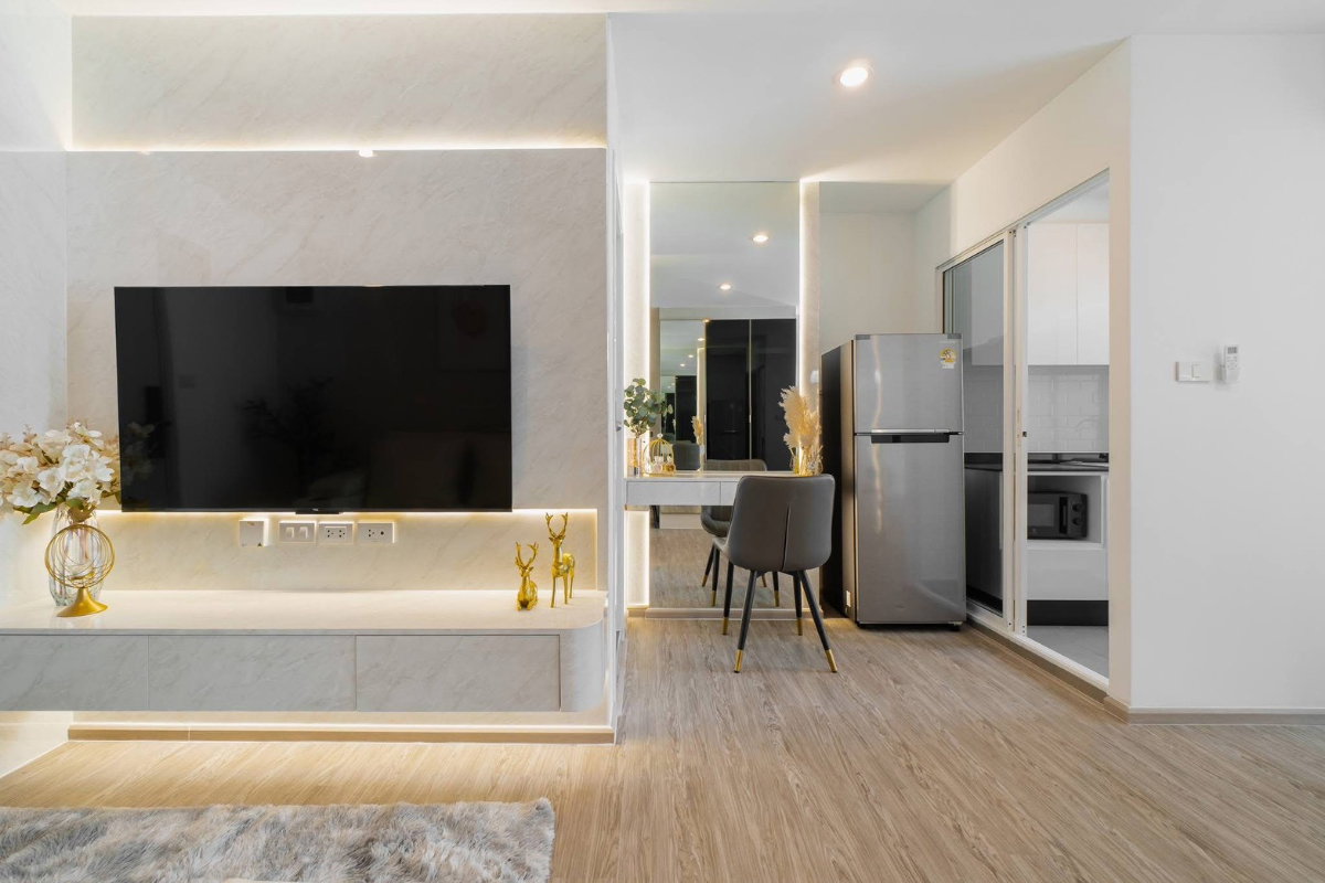 รูป ME2500862 ให้เช่าคอนโด Regent Home บางนา ชั้นสูง วิวโค้งแม่น้ำ ติดถนนสรรพาวุธ ใกล้ BTS บางนา - รูปที่ 3/7
