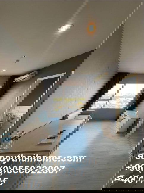 รูป P-48115 ให้เช่าคอนโด 2 ห้องนอน ติด MRT วงศ์สว่าง เพียง 110 เมตร ห้องใหญ่ วิวเมือง | Aspire Ratchada - Wongsawang  - รูปที่ 3/17