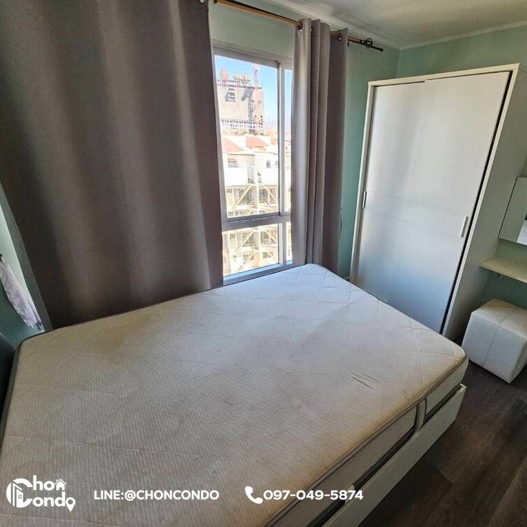 รูป DCondo ดีคอนโด ชั้น8 ตึกA  ----------ห้องว่าง 01 เม.ย. 69 (นัดดูห้องก่อนได้-----------Tel 097-049-5874 (Line: @choncondo มี@ด้วย) - รูปที่ 2/15