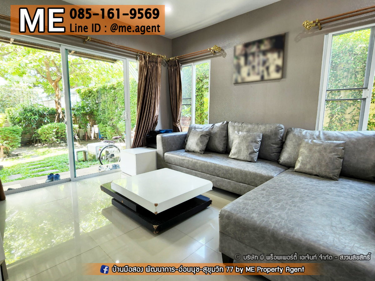 รูป ขายบ้านเดี่ยวหลังมุม ภัสสร เพรสทีจ พัฒนาการ 38 Built-in ครบพร้อมอยู่ ใกล้พระโขนง และ BTS อ่อนนุช โทร064-954-9619 (BH17-45) - รูปที่ 3/12