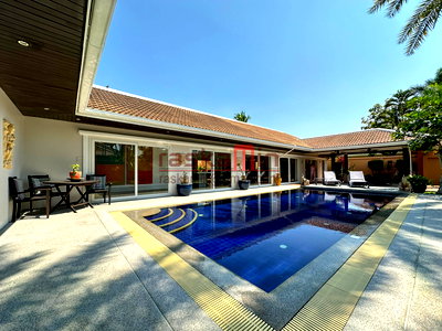 เช่าบ้านเดี่ยว ชลบุรี : พูลวิลล่าให้เช่า พัทยา | Sedona Villas 1 | 3 ห้องนอน ใกล้มาบประชัน