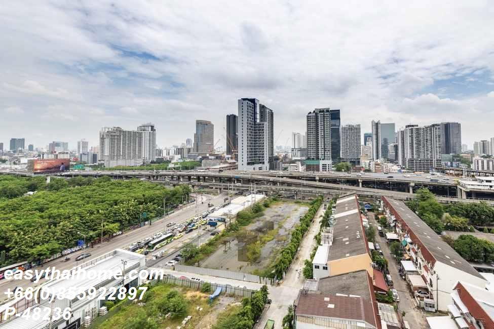 รูป P-48236 ขายคอนโดติด MRT เพชรบุรี เพียง 300 เมตร ทำเลทองอโศก วิวเมือง เฟอร์ครบ พร้อมอยู่ | Life Asoke | Line Id: @easythaihome | 085-592-2897🔥 - รูปที่ 4/9