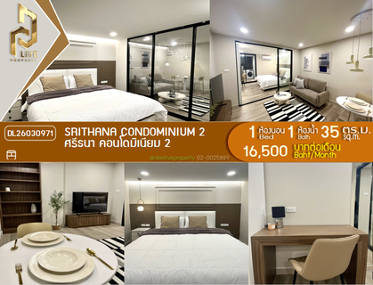 รูปภาพ DL26030971 ให้เช่าคอนโด ศรีธนา คอนโดมิเนียม 2 (Srithana Condominium 2) ใกล้ - พร้อมเข้าอยู่ โทรด่วน 0842740999 LineID @523dslwi