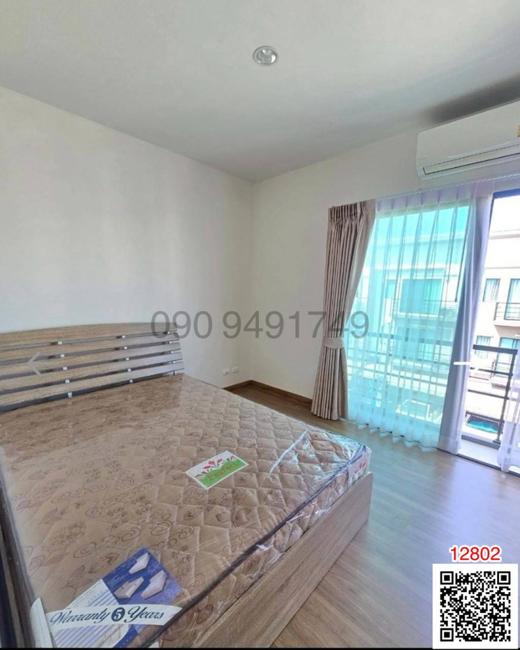 รูป เช่า บ้าน 3 ชั้น หมู่บ้าน กลางเมืองศรีนครินทร์ อ่อนนุช เฟอร์นิเจอร์ครบพร้อมเข้าอยู่ - รูปที่ 11/14