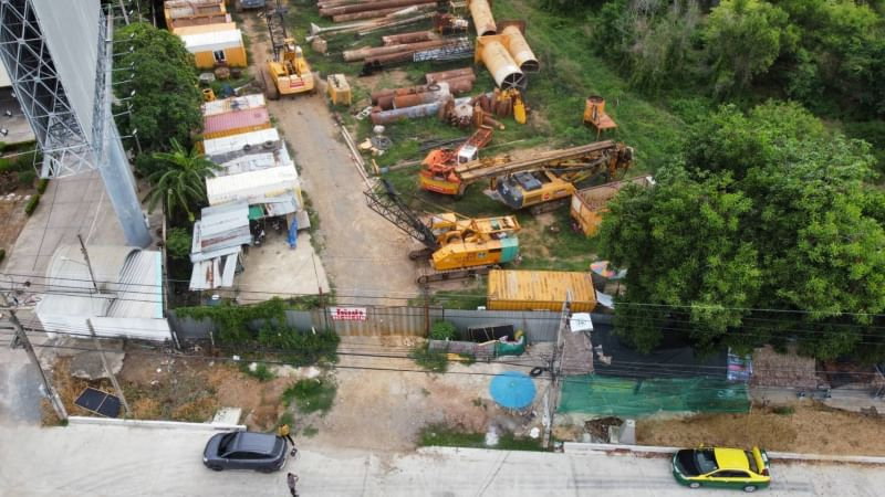 รูป 📢📢ให้เช่าที่ดินเปล่า ริมถนนบางบัวทอง-สุพรรณบุรี พื้นที่ 11 ไร่ 3 งาน 79 ตรว. 📍ต.ระหาร อ.บางบัวทอง จ.นนทบุรี - รูปที่ 13/14