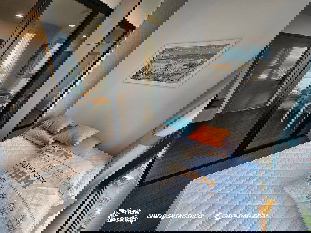 รูป Origin Play Bangsaen ชั้น9----------ห้องใหม่+ตกแต่งสวย----------Tel 097-049-5874 (Line: @choncondo มี@ด้วย) - รูปที่ 10/15