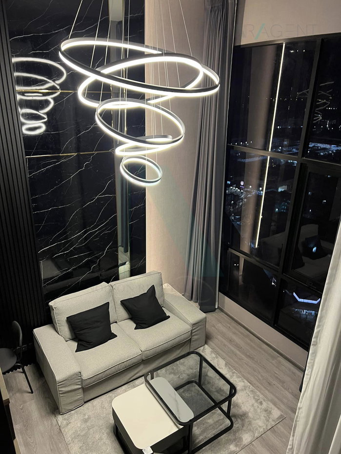 รูป ให้เช่าคอนโด ดิ ออริจิ้น ลาดพร้าว-บางกะปิ อาคาร 1 ชั้น 21 Duplex ขนาด 25 ตรม ใกล้ รถไฟฟ้าสายสีเหลือง สถานีบางกะปิ - รูปที่ 7/8