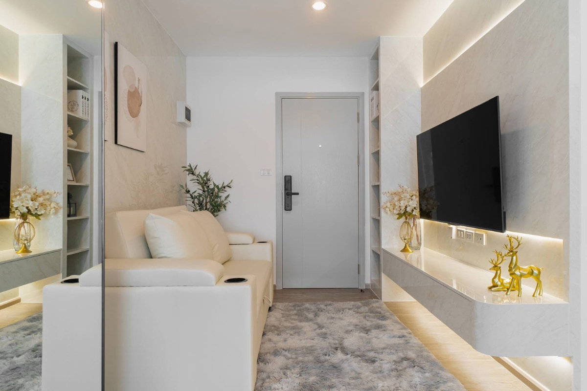 รูป ME2500862 ให้เช่าคอนโด Regent Home บางนา ชั้นสูง วิวโค้งแม่น้ำ ติดถนนสรรพาวุธ ใกล้ BTS บางนา - รูปที่ 5/7