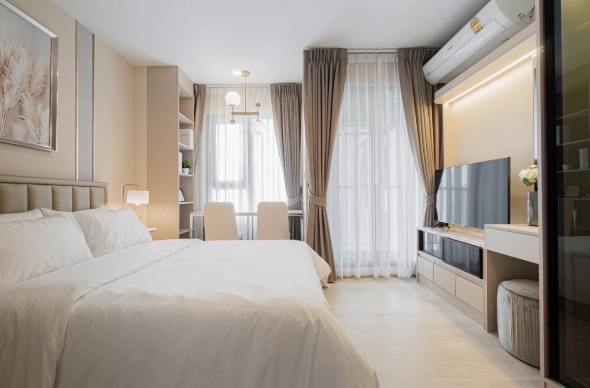 รูป ให้เช่าคอนโด Life One Wireless  🌟ตกแต่งสวยตรงปก  มีแค่กระเป๋าใบเดียวเข้า พร้อมอยู่ 🌟 - รูปที่ 2/10