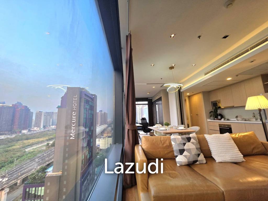 รูป 84.0 ตร.ม.  1 ห้องนอน  2 ห้องน้ำ คอนโดสำหรับ เช่าใน มักกะสัน - รูปที่ 5/13