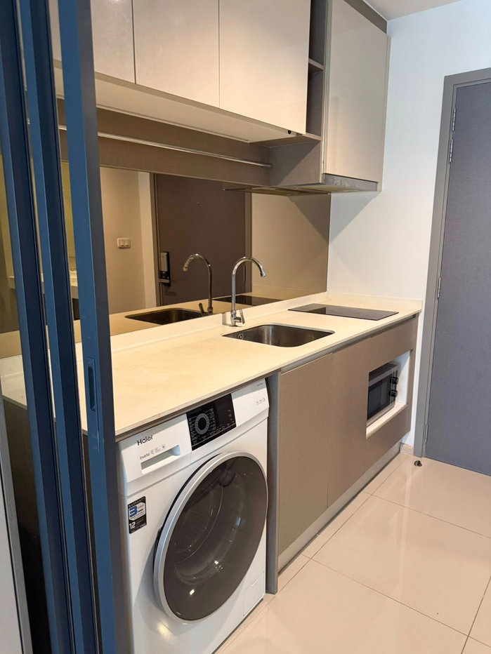 รูป ให้เช่า คอนโดใกล้ BTS วงเวียนใหญ่ เพียง 140 เมตร | Ideo Sathorn Wongwianyai | ห้อง Studio แต่งครบพร้อมอยู่ ใกล้ท่าเรือสาทร  - รูปที่ 8/9