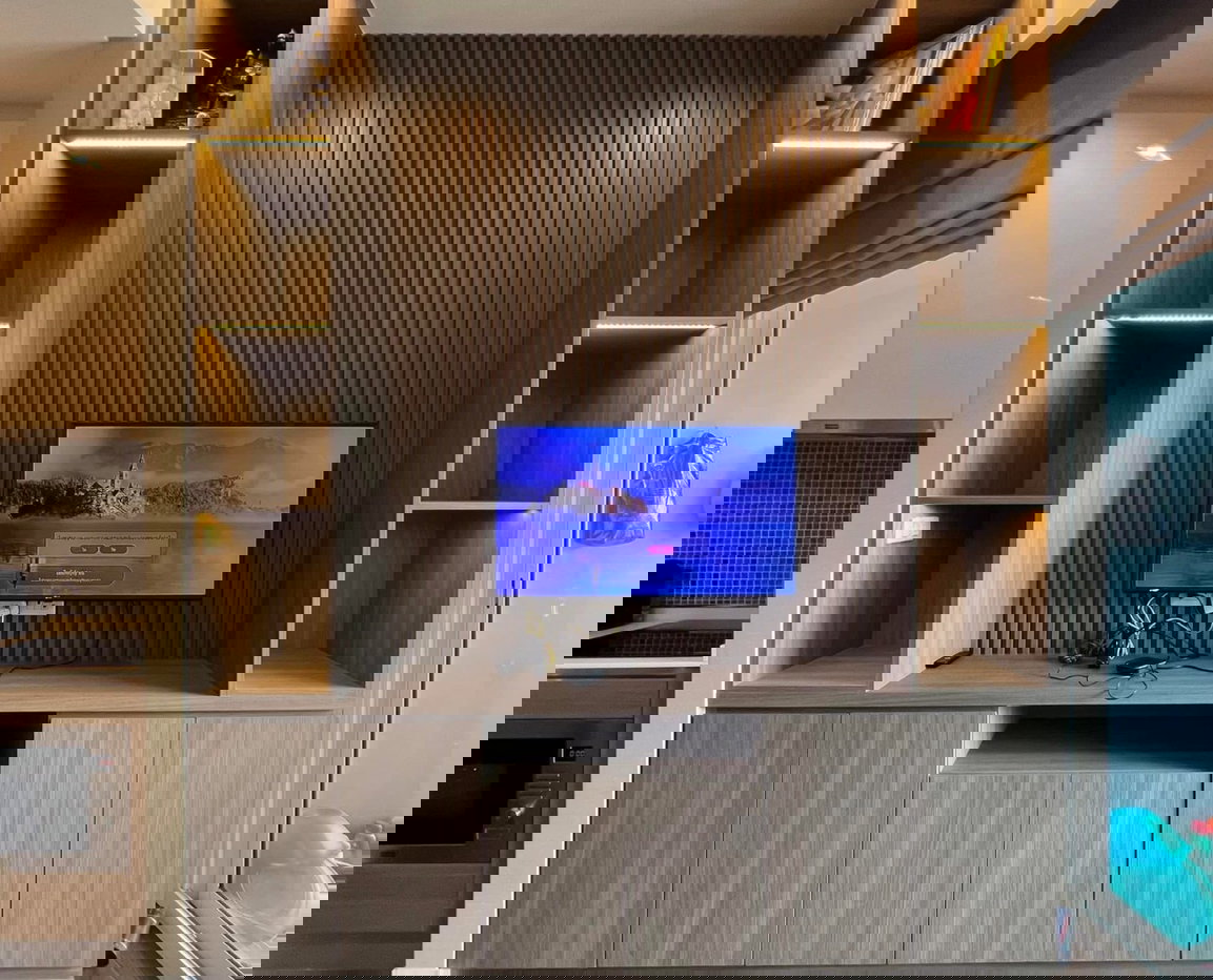 รูป 🟪🟦🟩🟨🟧 ให้เช่า The Saint Residences (2 ห้องนอน 2 ห้องน้ำ ) 🛎️🛎️ | 𝗟𝗶𝗻𝗲@: @𝗮𝘀𝘀𝗲𝘁𝘀𝗽𝗿𝗼 - รูปที่ 4/6