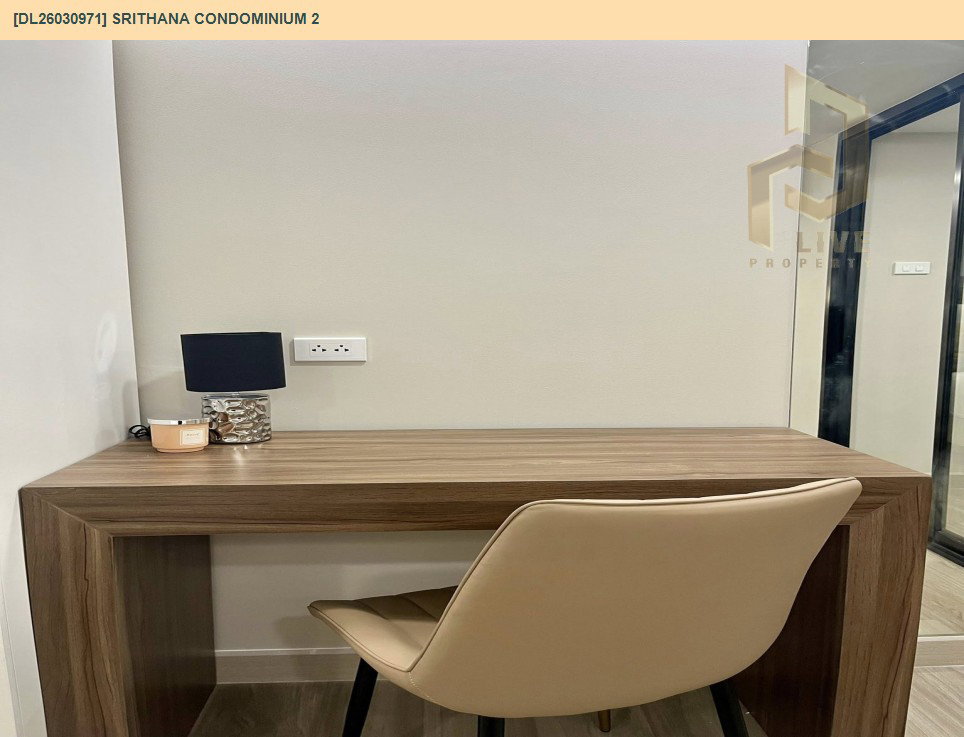 รูป DL26030971 ให้เช่าคอนโด ศรีธนา คอนโดมิเนียม 2 (Srithana Condominium 2) ใกล้ - พร้อมเข้าอยู่ โทรด่วน 0614453194 LineID @162cjixi - รูปที่ 6/12