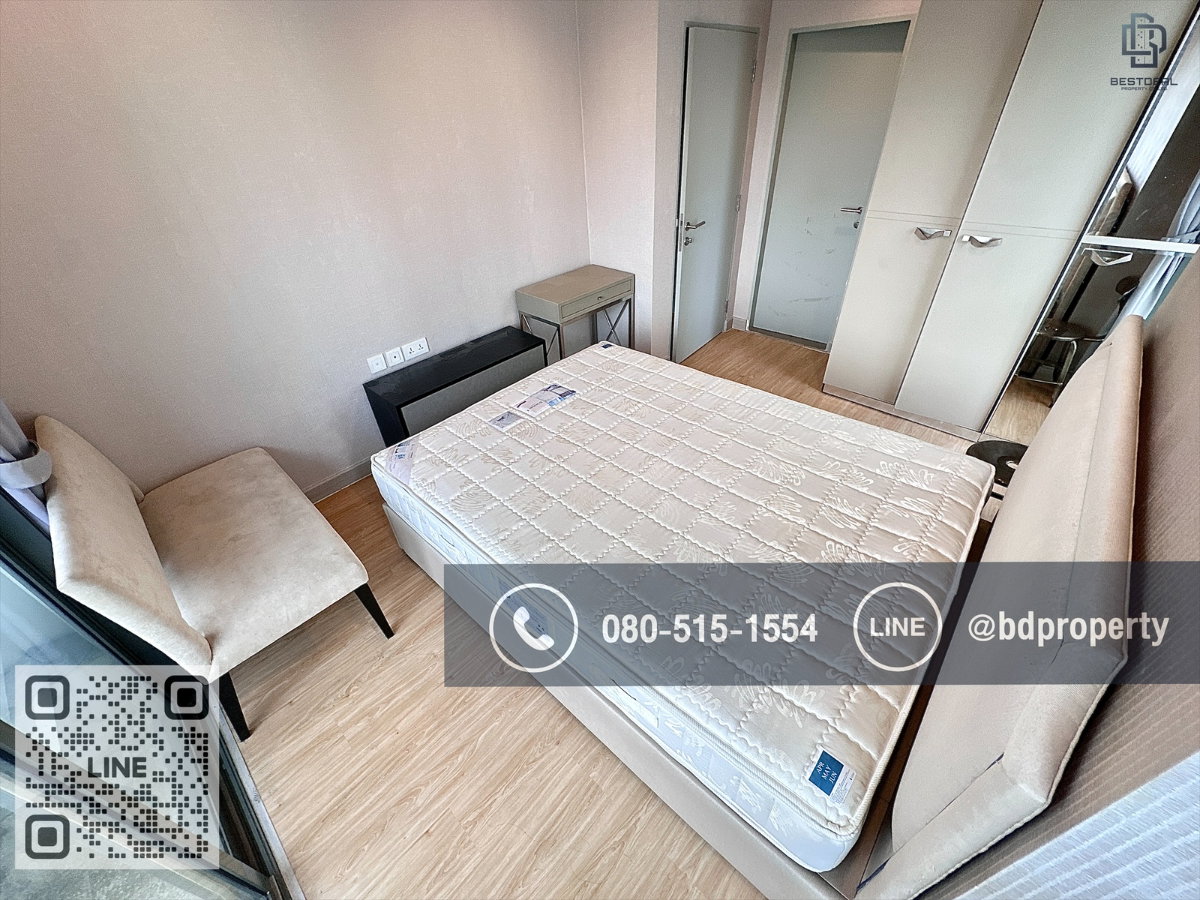รูป Bestdeal ให้เช่า ขนาด 2 ห้องนอน 55 sqm.เฟอร์นิเจอร์และเครื่องใช้ไฟฟ้าครบพร้อมเข้าอยู่ 25,000 บาท/เดือน “IDEO MOBI RAMA 9” ใกล้MRTและเซ็นทรัลพระราม 9  - รูปที่ 5/16