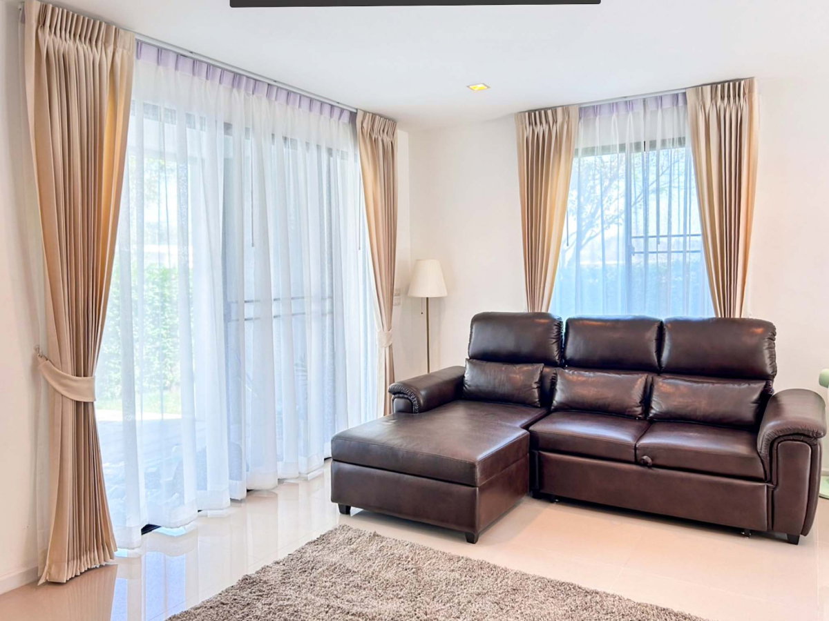 รูป ให้เช่า บ้าน Q Prime สุขุมวิท 77 ทาวน์โฮม 3 ชั้น หลังมุม แบบ 3 นอน 4 น้ำ 46 ตรว 180 ตรม พร้อมเฟอร์ ใกล้ MRT ศรีนุช อ่อนนุช ศรีนครินทร์ : KT26R-006 - รูปที่ 2/12