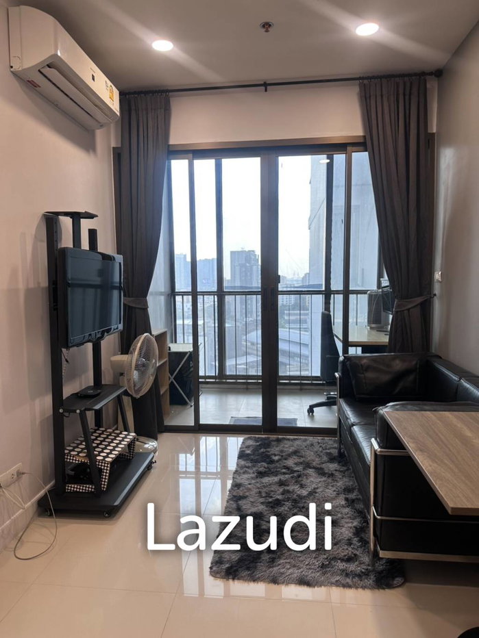 รูป 30.0 ตร.ม.  1 ห้องนอน  1 ห้องน้ำ คอนโดสำหรับ เช่าใน บางนา - รูปที่ 1/8