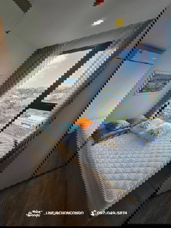 รูป Origin Play Bangsaen ชั้น9----------ห้องใหม่+ตกแต่งสวย----------Tel 097-049-5874 (Line: @choncondo มี@ด้วย) - รูปที่ 2/15