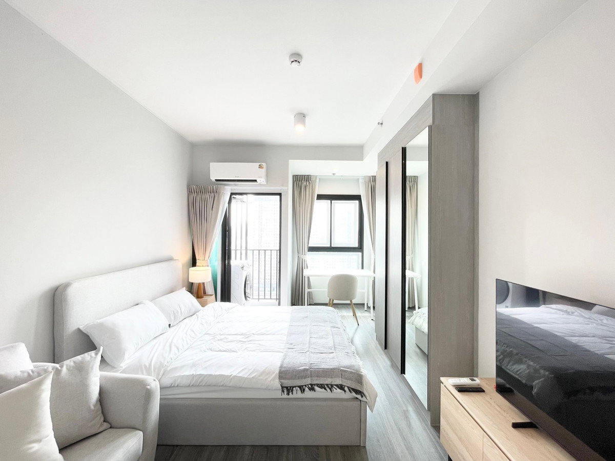 รูป For Rent : Ideo Ramkhamhaeng - Lam Sali Station (Studio ) 24 sq.m. 12000 THB Tel. 0924235675 Cate - รูปที่ 1/12