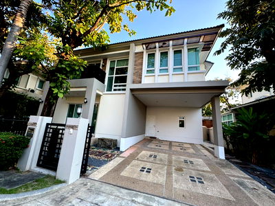 เช่าบ้านเดี่ยว กรุงเทพมหานคร : 🔴RV21382🟡 ให้เช่าถูกมาก👍 บ้านเดี่ยว แกรนด์ บางกอกบูเลอวาร์ด รัชดา - รามอินทรา 2 💛🧡 ✅แอดไลน์ @mproperty (มี @ ด้วย) แอดมินตอบไว