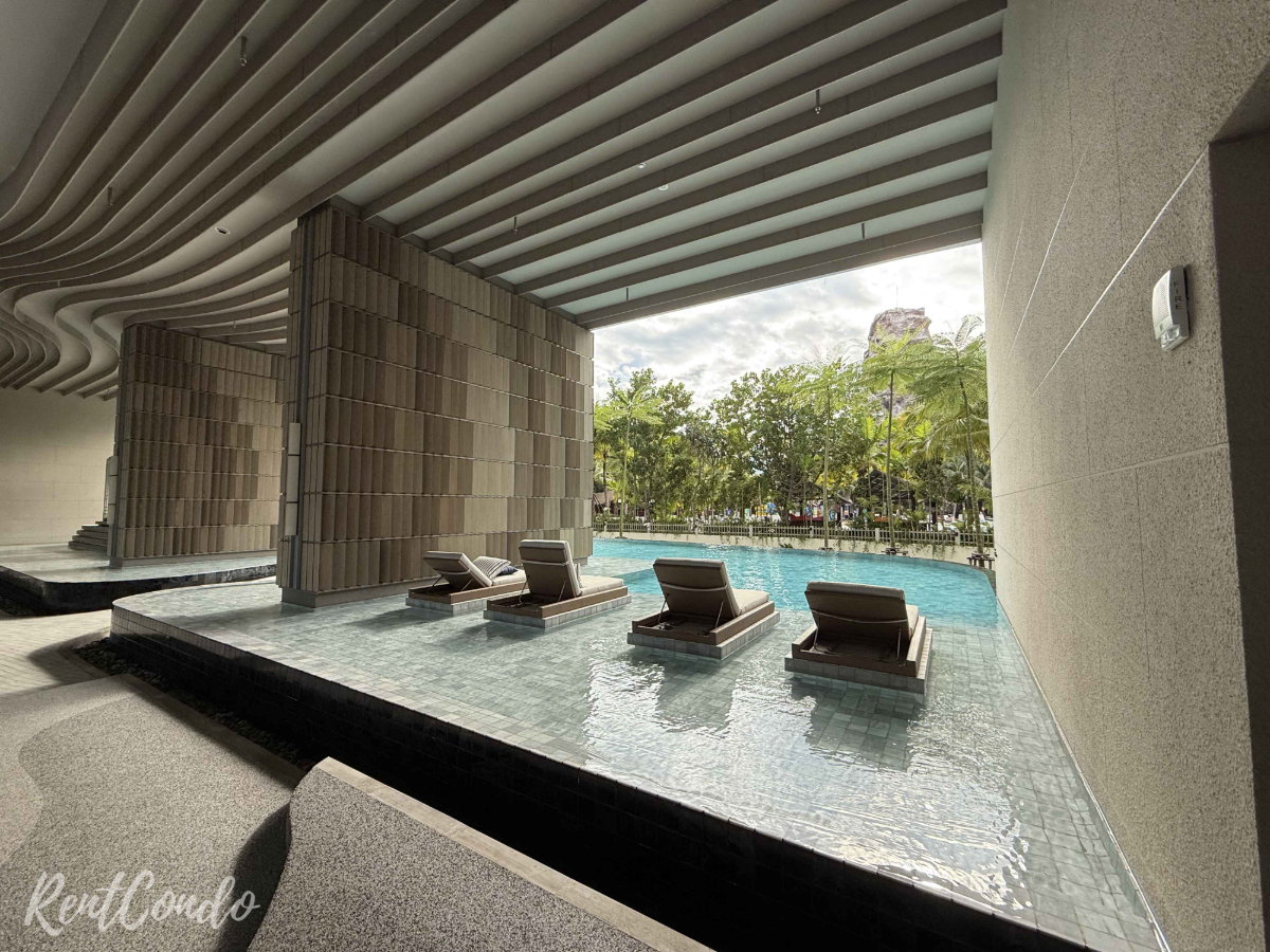 รูป 1 ห้องนอน 28 ตารางเมตร วิวทะเล ให้เช่าคอนโดเวหาหัวหิน - รูปที่ 15/31