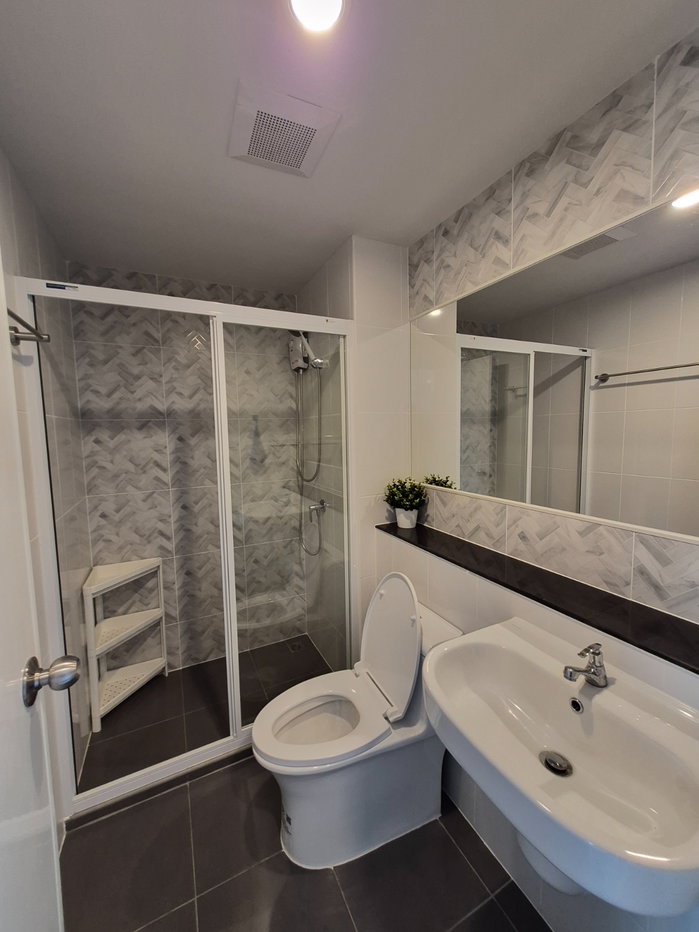 รูป ห้องใหม่ ตึก A ชั้น 10 วิวนอก ขนาด 28 ตรม.  - รูปที่ 13/29