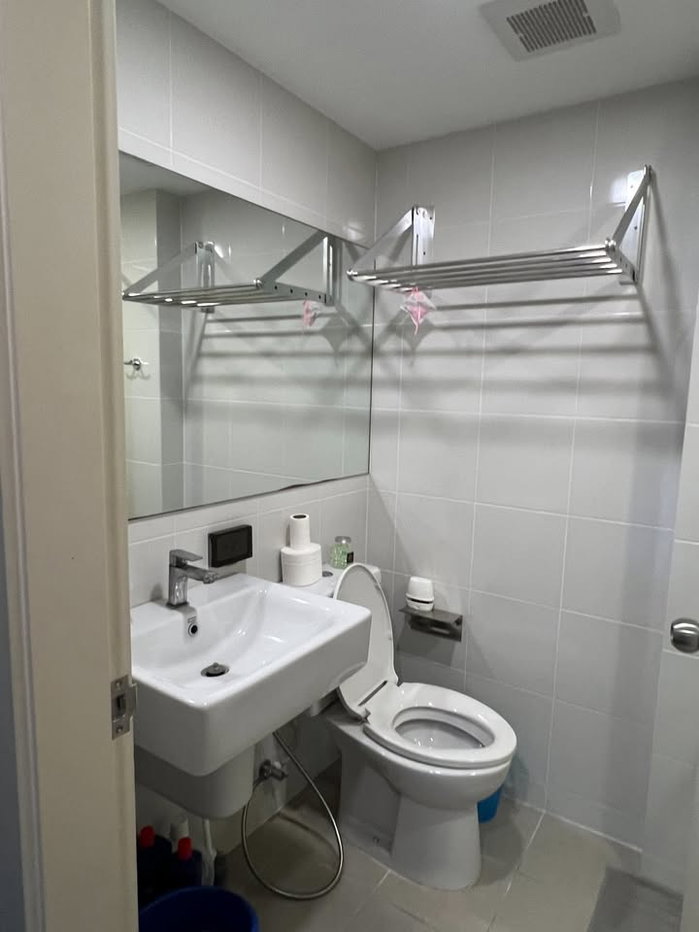 รูป 🎉 2 ห้องนอน 2 ห้องน้ำ! The Origin พหลฯ-สะพานใหม่ ✨ ชั้น 8 ห้องกว้าง 44 ตร.ม. ✨ เครื่องซักผ้า+TV 2 เครื่อง ครบชุด 20,000.- 🚆💎 - รูปที่ 11/14