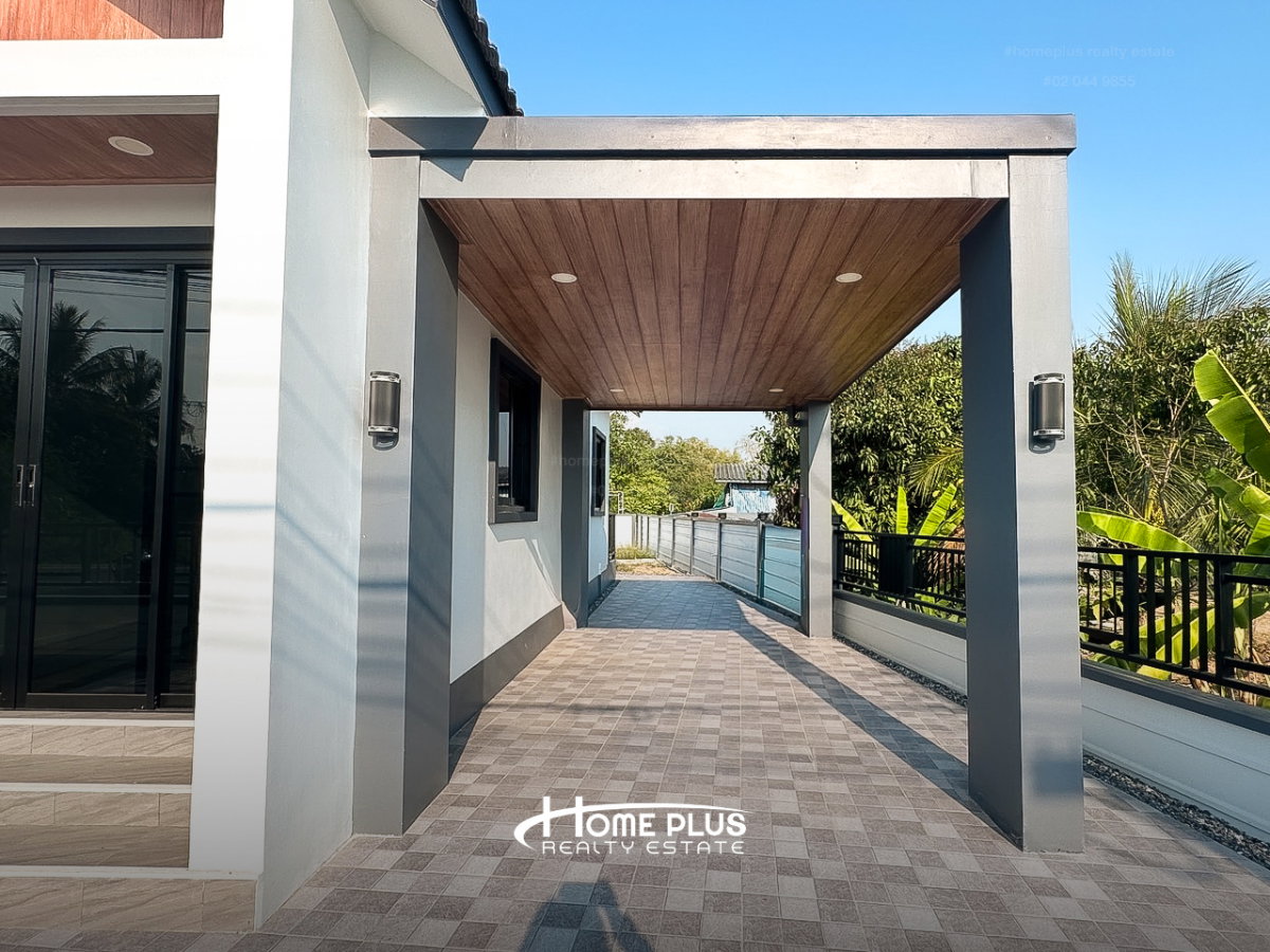 รูป บ้านเดี่ยว ค่ายบางระจัน สิงห์บุรี บ้านใหม่สไตล์นอร์ดิก - รูปที่ 3/16