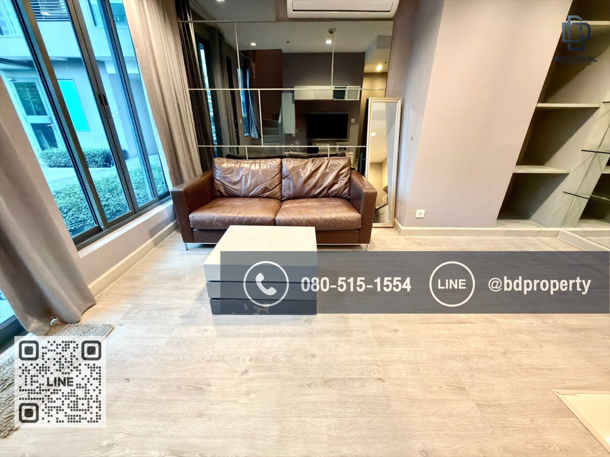 รูป Bestdeal ให้ด่วน!!! Duplex 1 Bed ราคา 24,000 บาท/เดือน  เฟอร์นิเจอร์และเครื่องใช้ไฟฟ้าครบ ใกล้MRTและเซ็นทรัลพระราม 9 เพียง 80 ม. - รูปที่ 4/15
