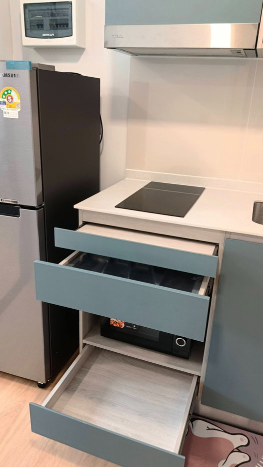 รูป ✨ ใหม่แกะกล่อง! Atmoz Kanaal รังสิต ✨ อาคาร A ชั้น 7 ✨ เครื่องซักผ้า+ลำโพงบลูทูธ บิ้วอินครบ เพียง 10,000.- 🆕🎶 - รูปที่ 9/10