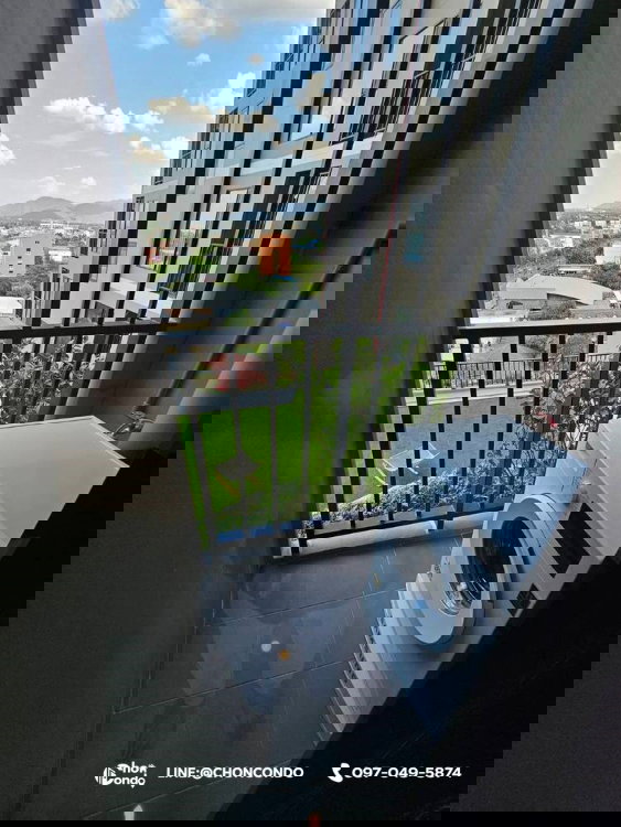 รูป Origin Play Bangsaen ชั้น9----------ห้องใหม่+ตกแต่งสวย----------Tel 097-049-5874 (Line: @choncondo มี@ด้วย) - รูปที่ 4/15