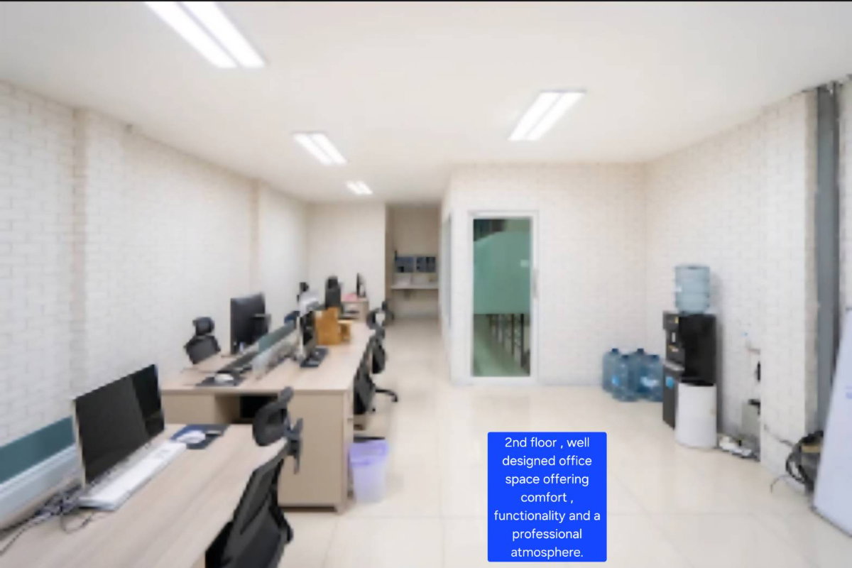 รูป โฮมออฟฟิศทันสมัย ตึก 4 ชั้น ใกล้สนามบินสุวรรณภูมิ | RK Biz Center **ค่าเช่า 42,000 บาท (ต่อรองได้) | 210 ตร.ม. ได้เฟอร์ตามรูป นัดชมได้ - รูปที่ 6/22