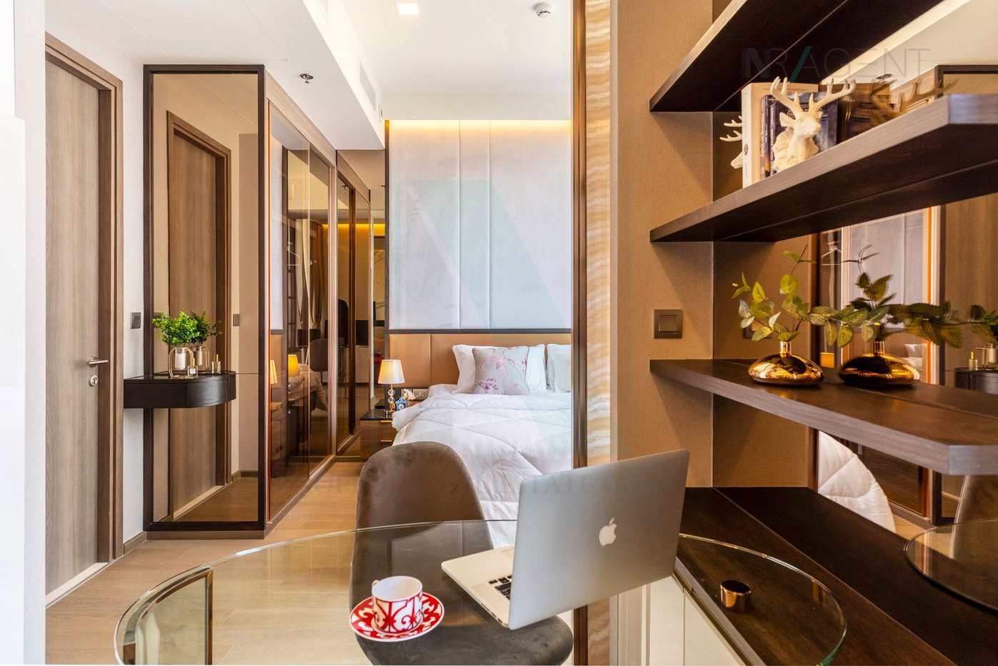 รูป 🎉Special room!🎉 ให้เช่าคอนโด เซอเลส อโศก อาคาร 1 ชั้น 12 1 ห้องนอน ขนาด 42.00 ตรม ใกล้ เทอร์มินัล 21 - รูปที่ 4/8