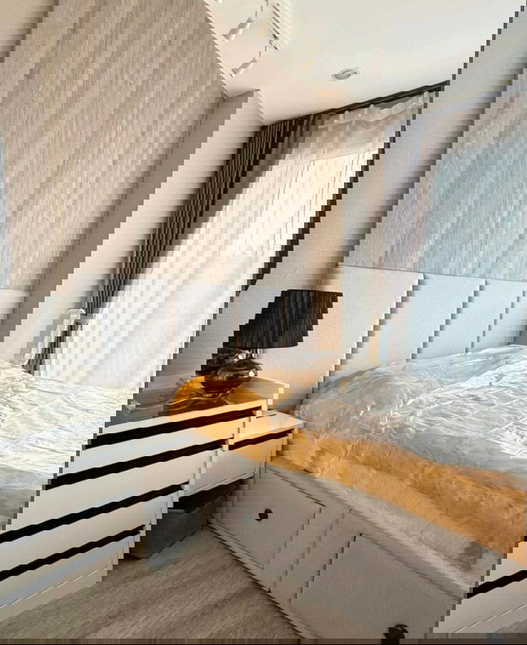 รูป เช่าไอดีโอ โมบิ อโศก สวย ถูก ทำเลดี พร้อมอยู่ ใกล้ MRT เพชรบุรี สนใจแอตไลน์ครับ@841qqlnr - รูปที่ 7/11