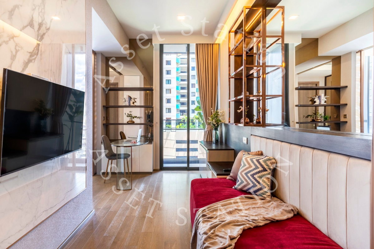 รูป ห้องหรูว่างพร้อมจอง💎 Celes Asoke แต่งหรู พร้อมเข้าอยู่ ใกล้ MRT สุขุมวิท🚅  - รูปที่ 4/10