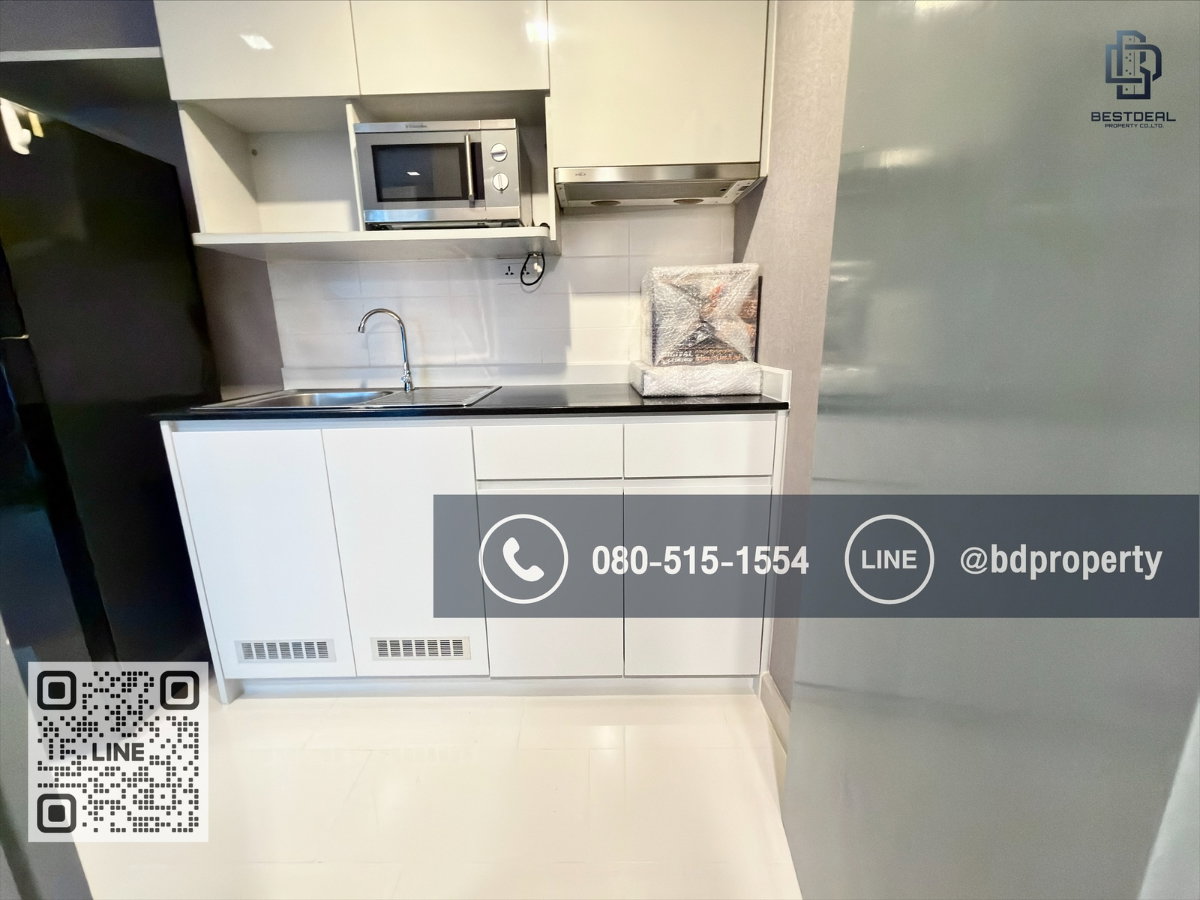 รูป Bestdeal ให้ด่วน!!! Duplex 1 Bed ราคา 24,000 บาท/เดือน  เฟอร์นิเจอร์และเครื่องใช้ไฟฟ้าครบ ใกล้MRTและเซ็นทรัลพระราม 9 เพียง 80 ม. - รูปที่ 12/15