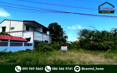 ที่ดิน ม.ราชภัฏสวนดุสิต หัวหิน : ที่ดินเปล่า 1 งาน 52 ตารางวา ซอยชลประทาน 40 (ซอยดี-มีโชค) หัวหิน แปลงริม ทำเลดี