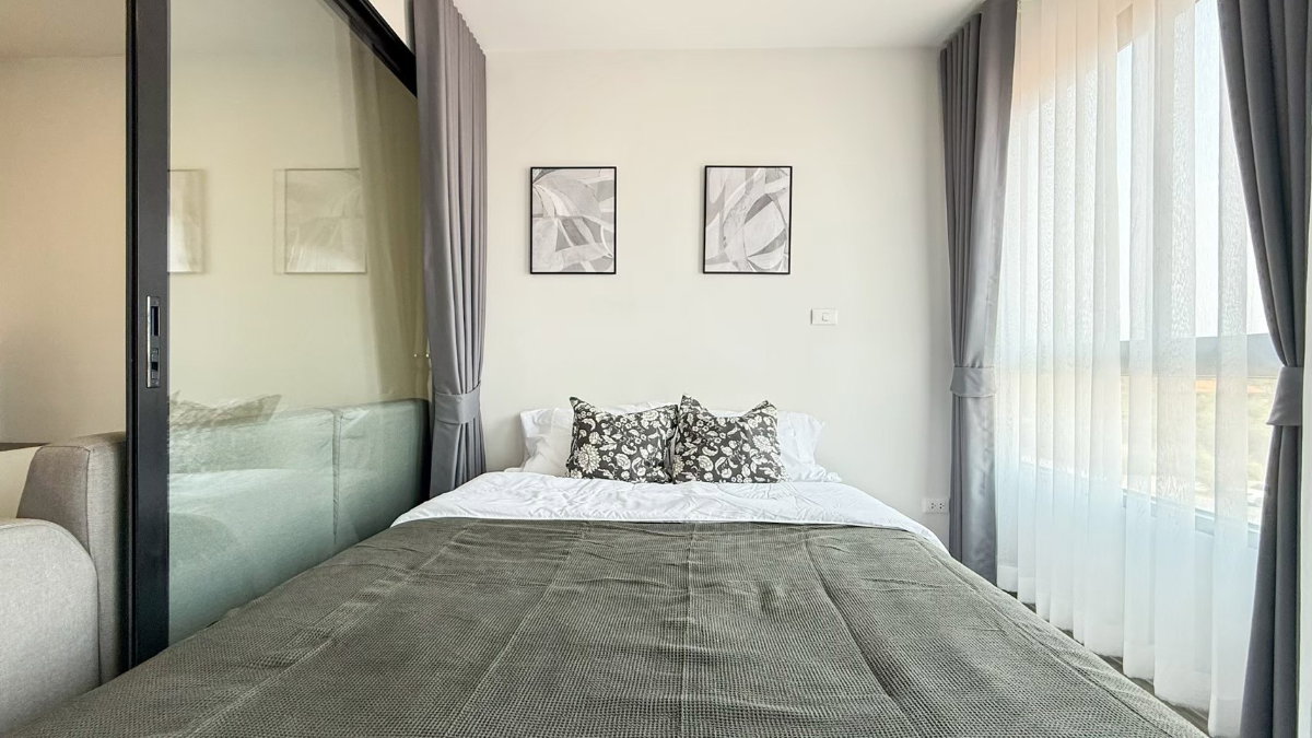 รูป ให้เช่า Monte รังสิต🌟 ตกแต่งครบ!!ใกล้มหาวิทยาลัยรังสิต รถไฟฟ้าสายสีแดงสถานีหลักหก เดินทางสะดวกสบาย ‼️  - รูปที่ 2/12