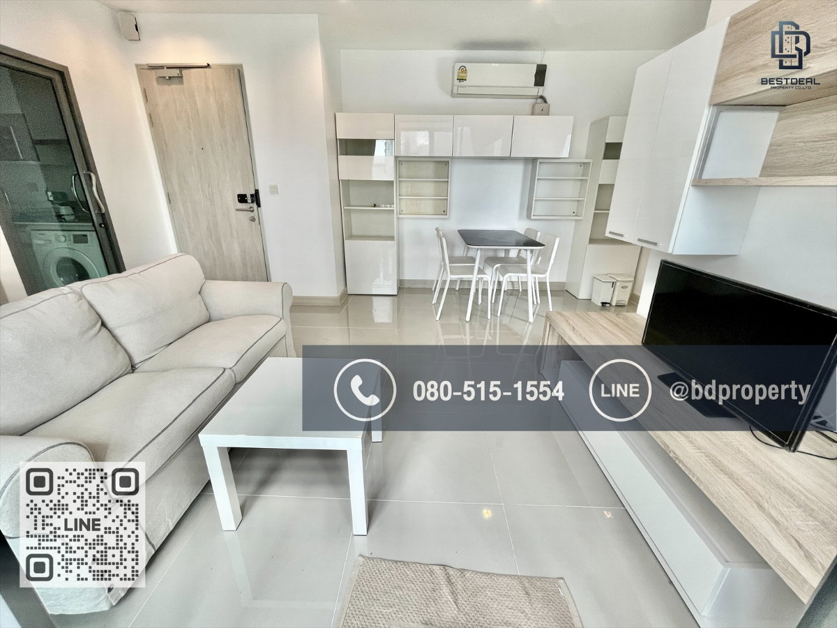 Bestdeal ขายด่วน 2 Bed 45 sqm. ห้องสวย เฟอร์ครบ ขายเพียง 6.99 ล้านเท่านั้น คอนโด IDEO MOBI RAMA 9 ใกล้MRT และ เซ็นทรัลพระราม 9 เพียง 80 ม.