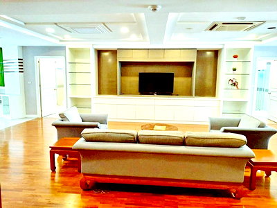 คอนโดให้เช่า : President Park Sukhumvit 24 Penthouse คอนโดระดับลักชัวรี 3 นอน 4 น้ำ ใกล้ BTS พร้อมพงษ์ 800 ม. ชั้น 34 261 ตร.ม.