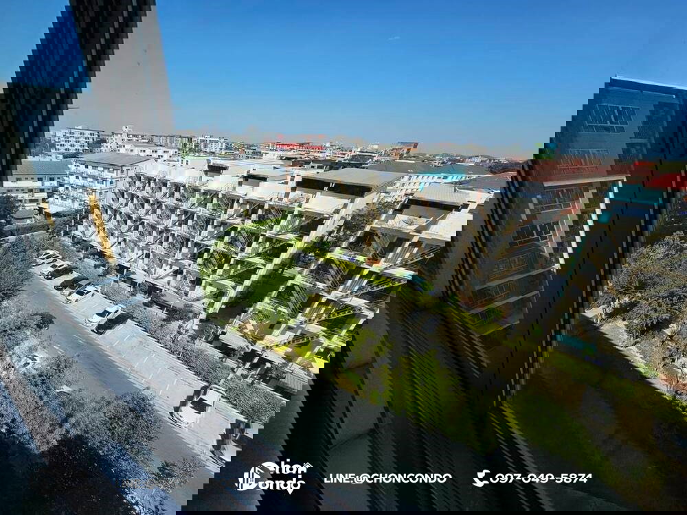 รูป DCondo ดีคอนโด ชั้น8 ตึกA  ----------ห้องว่าง 01 เม.ย. 69 (นัดดูห้องก่อนได้-----------Tel 097-049-5874 (Line: @choncondo มี@ด้วย) - รูปที่ 11/15