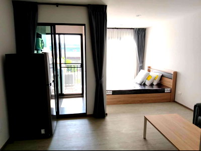 คอนโดให้เช่า : ให้เช่า RYE Sukhumvit 101/1 🏡 มีเครื่องซักผ้า พร้อมอยู่‼️ BTS ปุณณวิถี #ตอบแชทไว 🔥🔥 รหัส C525