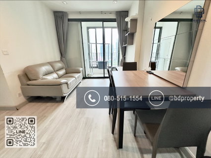 รูปภาพ Bestdeal ให้เช่า ขนาด 2 ห้องนอน 55 sqm.เฟอร์นิเจอร์และเครื่องใช้ไฟฟ้าครบ  26,000 บาท/เดือน “IDEO MOBI RAMA 9” ใกล้MRTและเซ็นทรัลพระราม 9 