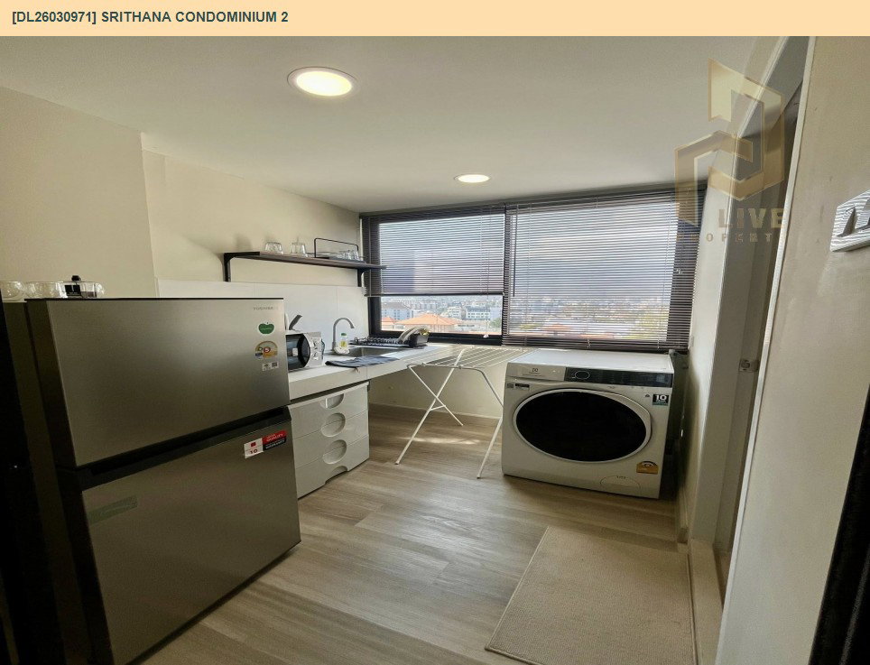 รูป DL26030971 ให้เช่าคอนโด ศรีธนา คอนโดมิเนียม 2 (Srithana Condominium 2) ใกล้ - พร้อมเข้าอยู่ โทรด่วน 0614453194 LineID @162cjixi - รูปที่ 12/12