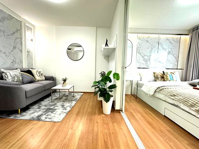 ขายคอนโด : #A124520 ✅ 21/3/69  ขายคอนโด D Condo Ramkhamhaeng 9📲📢สอบถาม ld line @condoboy