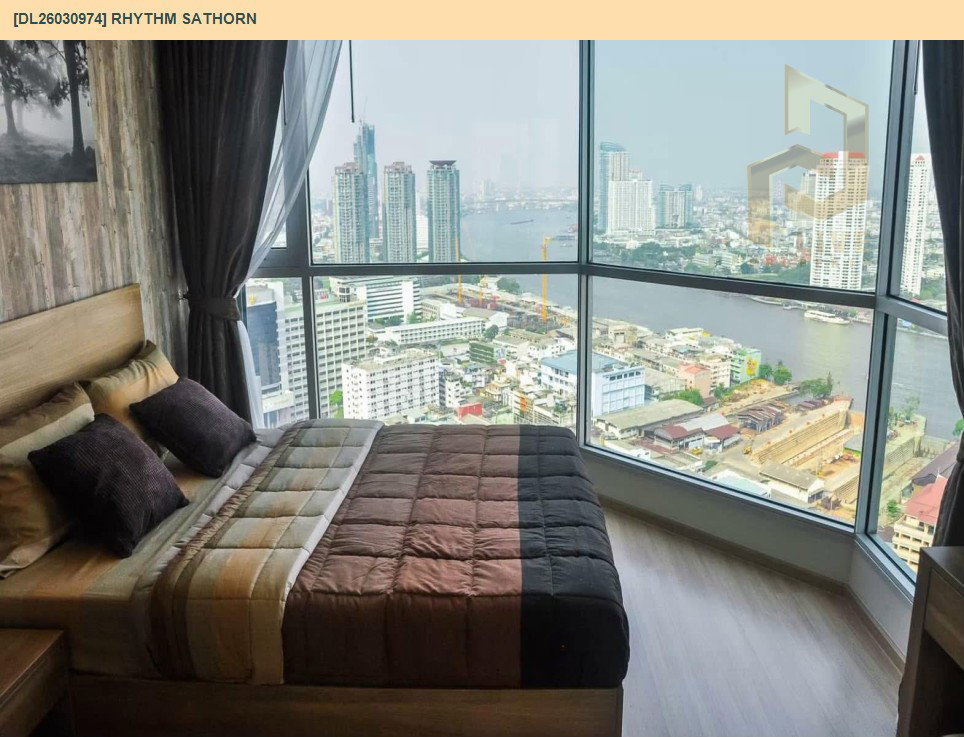 รูป DL26030974 ให้เช่าคอนโด ริธึ่ม สาทร (Rhythm Sathorn) ใกล้ BTS สะพานตากสิน พร้อมเข้าอยู่ โทรด่วน 0656133286 LineID @534wlwof - รูปที่ 2/10